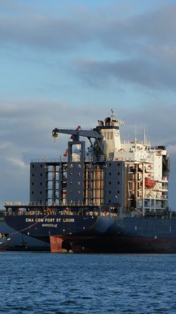 CMA CGM Fort Saint Louis - Penhoet - 02 fevrier 2013 (05).JPG
